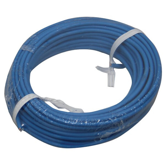 Câble d'installation H07V-U 10 m 1.5mm² bleu avec isolant en PVC - FILS & CÃBLES - 60101015B