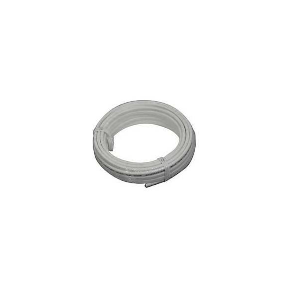 Câble souple HO3 VVH2-F 5m 2 x 075mm² blanc - 60113023J