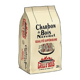 Charbon de bois 20 litres