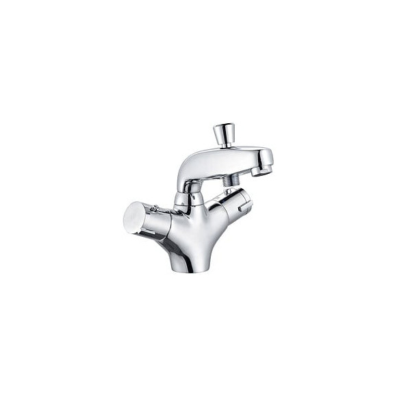 Mitigeur thermostatique bain douche monotrou Volga 2 - Chrome