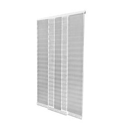 Moustiquaire rideau L.100xh.230cm Blanc