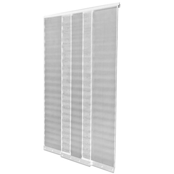 Moustiquaire rideau L.100xh.230cm Blanc