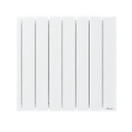 Radiateur électrique connecté inertie fluide Ipala - Blanc - 1000W