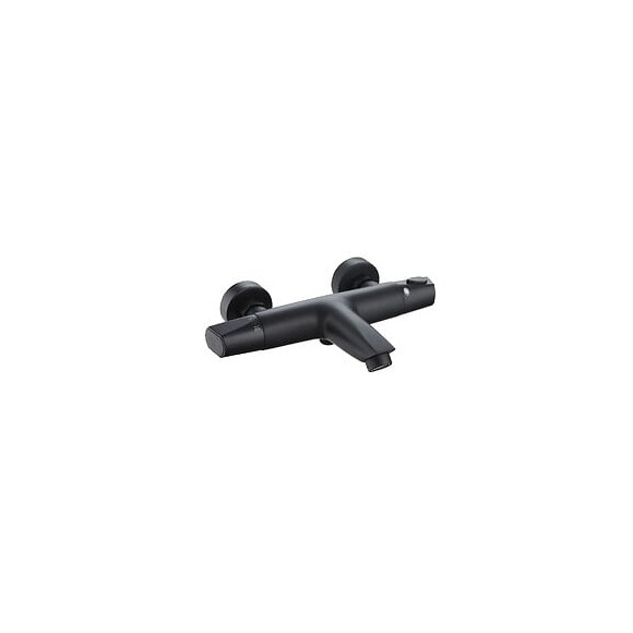 Thermostatique bain-douche Nanka - Noir mat