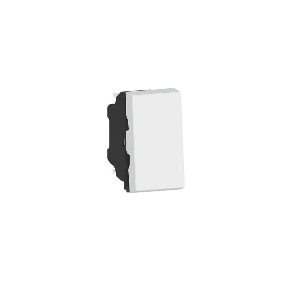 Interrupteur ou va-et-vient Mosaic Easy-Led 10A 1 module - blanc