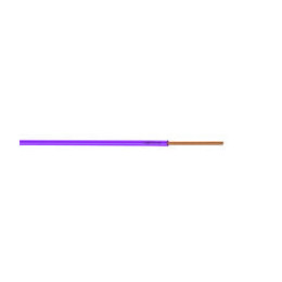 Câble électrique H07VU 1.5mm2 violet - L.100m