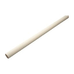 Un quart de rond MDF Revêtu papier blanc rayon 14 L.2.40m