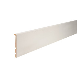 Surplinthe universelle MDF Blanc 22x133 L.2.44m