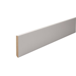 Plinthe MDF Blanc 10x100 L.2.44m