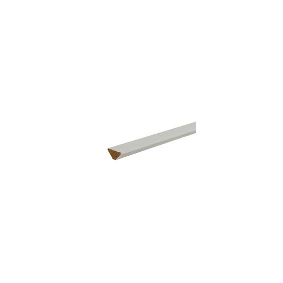 Contre-plinthe MDF Blanc 17x17 L.2.44m