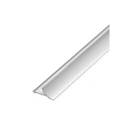 Profile angle interieur-etancheite 12mm alu argent mat 2m50