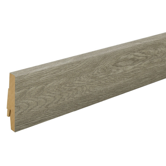 Pack 5 Plinthes décoratives 5966 chêne khaki 2400 x 70 x 19 mm.PEFC 70%