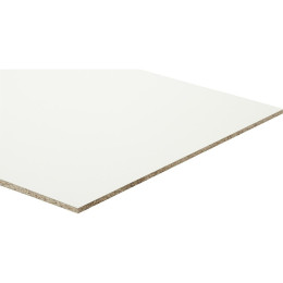 Panneau de construction HDF laqué blanc 244x122cm ep.3mm