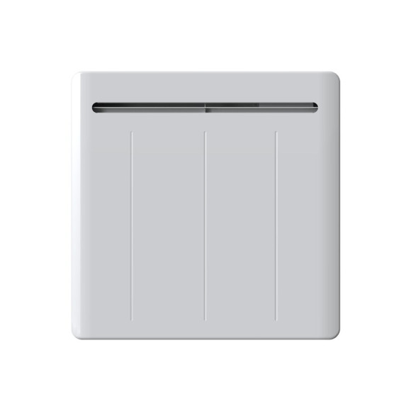 Radiateur inertie fonte Keops - Blanc - 2000W