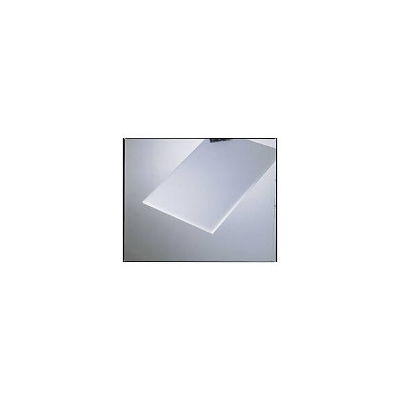 Verre synthetique lisse opalin 4mm - 1x2m