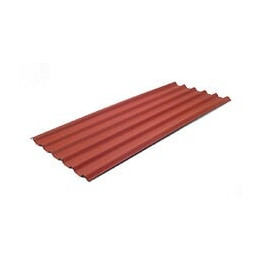 Plaque ONDULINE EASYFIX 200 x 81 cm rouge