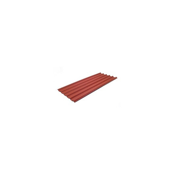 Plaque ONDULINE EASYFIX 200 x 81 cm rouge