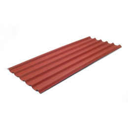 Plaque ONDULINE EASYFIX 200 x 81 cm rouge