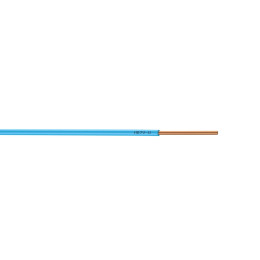 Câble électrique H07VU 2.5mm2 bleu - L.10m