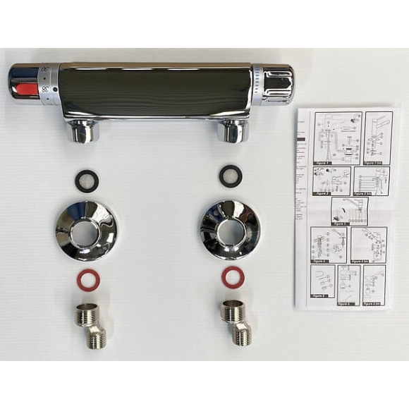 Mitigeur Thermostatique de Douche NF NEOTHERM by Eurosanit