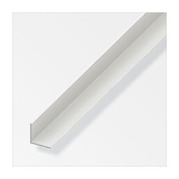 Cornière égale PVC blanc 15x15mmx1m