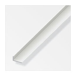 Cornière inégale PVC blanc 20x10mmx1m